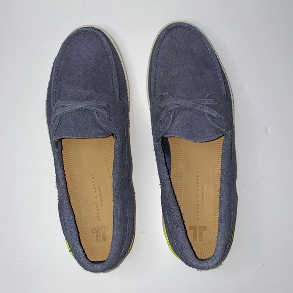 NWB Sperry X John Legend Signature Boat Shoe Gunmetal - Picture 5 of 12